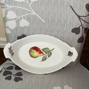 BIA corden blue casserole dish. 13 inches from each handle.